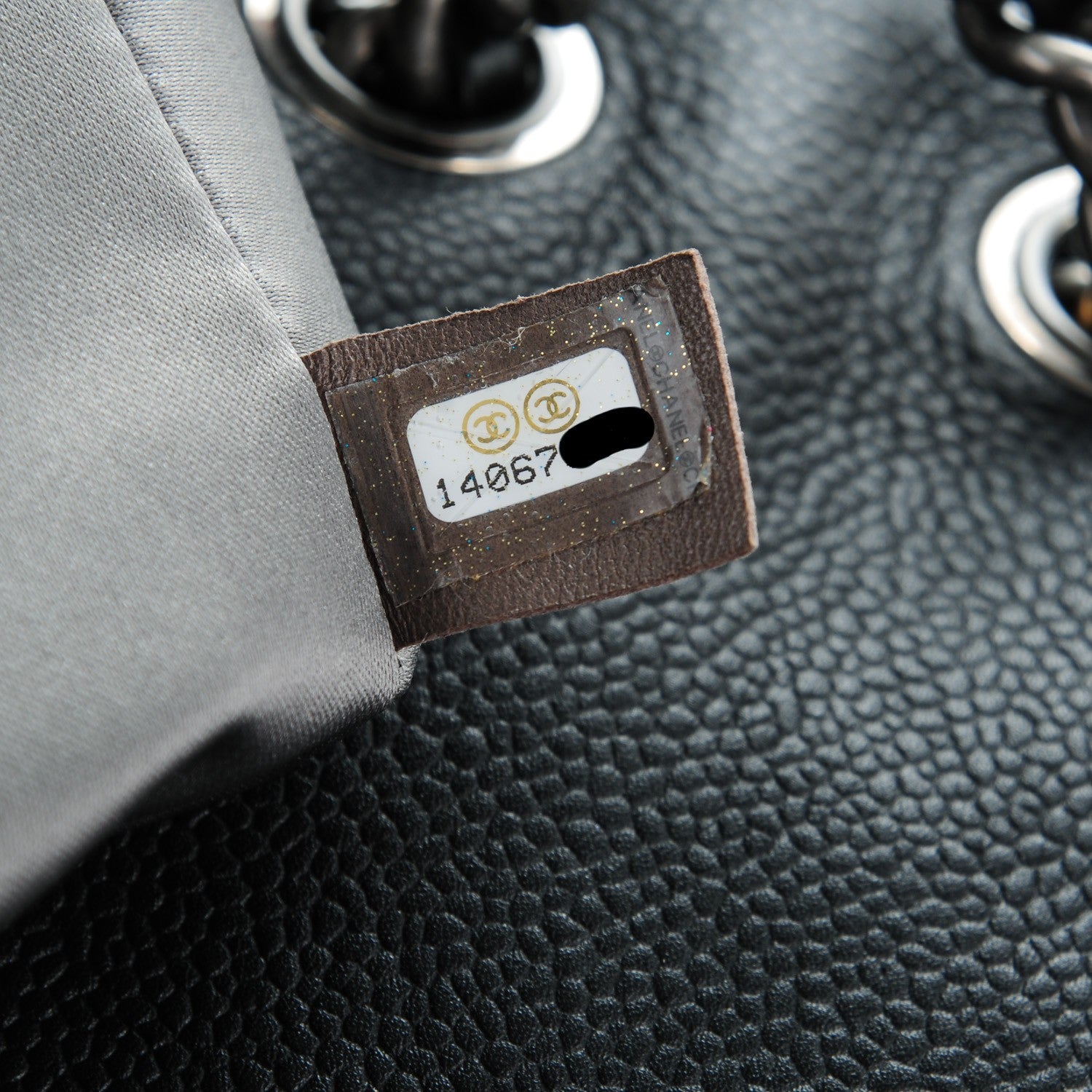 Chanel Caviar Quilted Coco Casual Flap Black 7 of 7