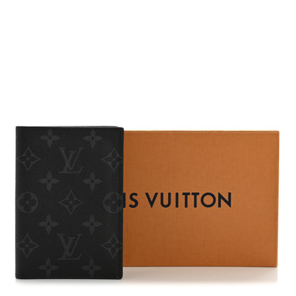Louis Vuitton Monogram Eclipse Passport Cover 7 of 7