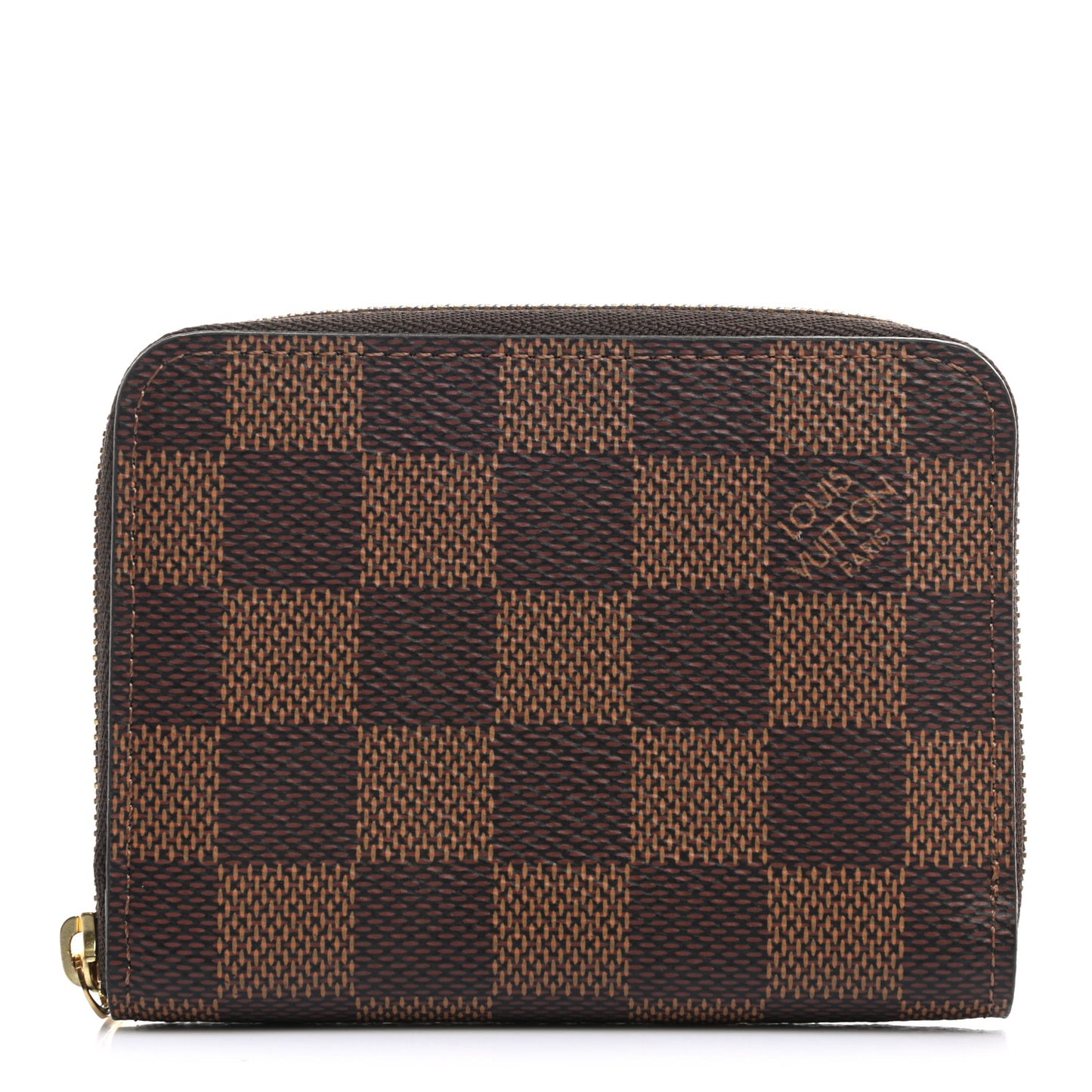 Damier Ebene Zippy Coin Purse