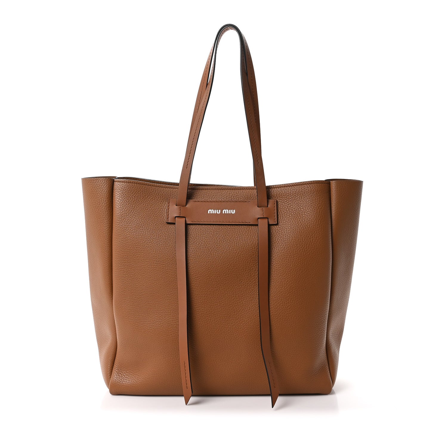 Vitello Daino Shopping Tote Cuoio