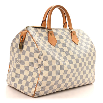Louis Vuitton Damier Azur Speedy 30 3 of 11