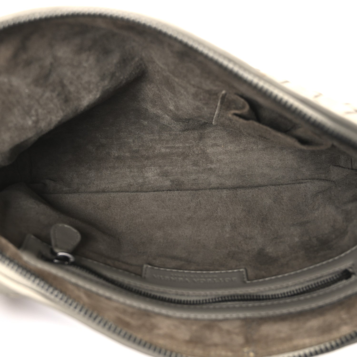 Bottega Veneta Nappa Intrecciato Nodini Crossbody Messenger Steel 6 of 12