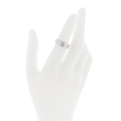 Cartier 18K White Gold 5.5mm Engraved LOVE Ring 50 5.25 2 of 5