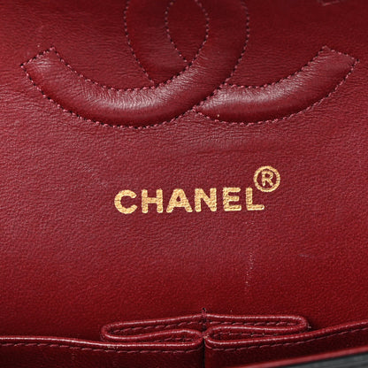 Chanel Lambskin Quilted Medium Double Flap Black 6 of 18
