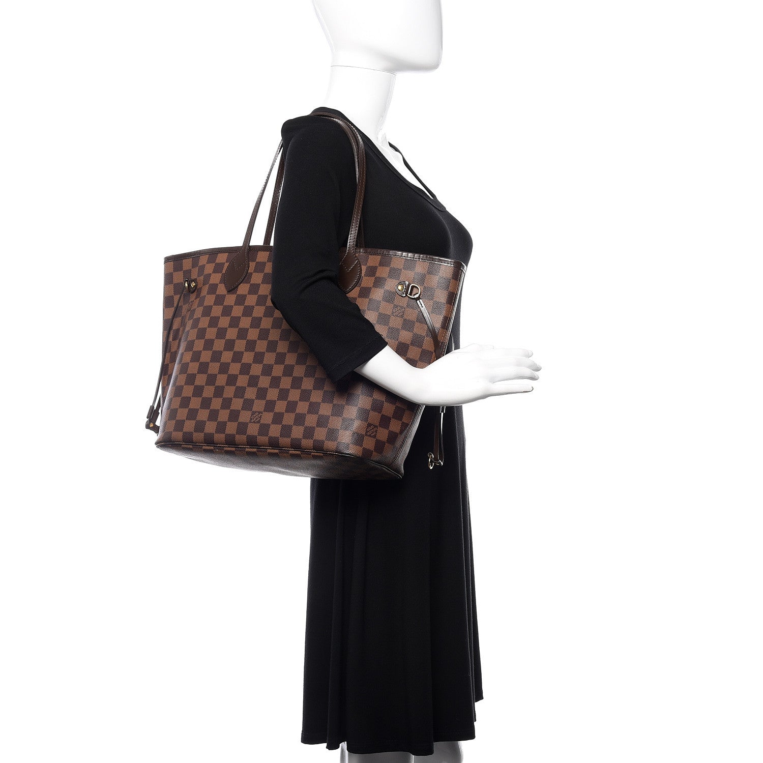 Louis Vuitton Damier Ebene Neo Neverfull MM 2 of 20