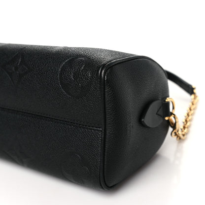 Louis Vuitton Empreinte Monogram Giant Speedy Bandouliere 20 Black 9 of 9