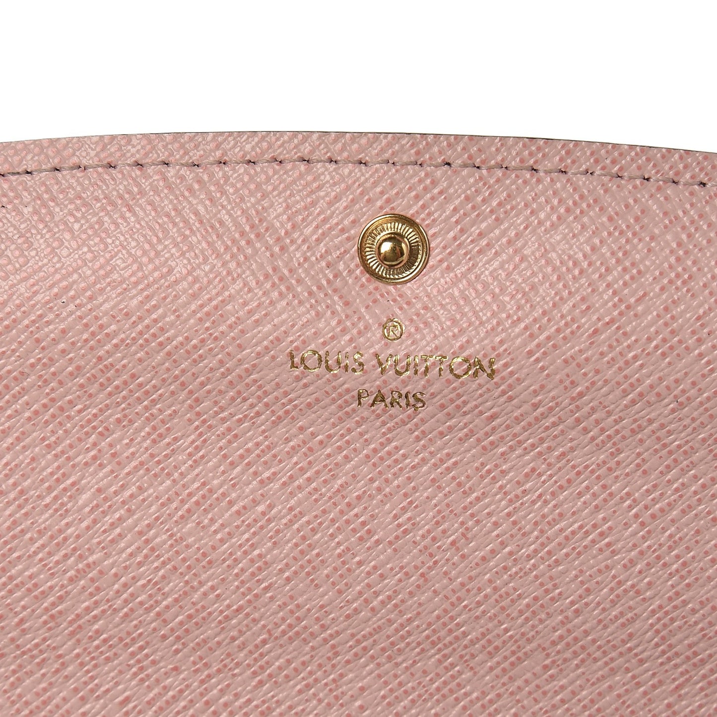 Monogram Emilie Wallet Rose Ballerine