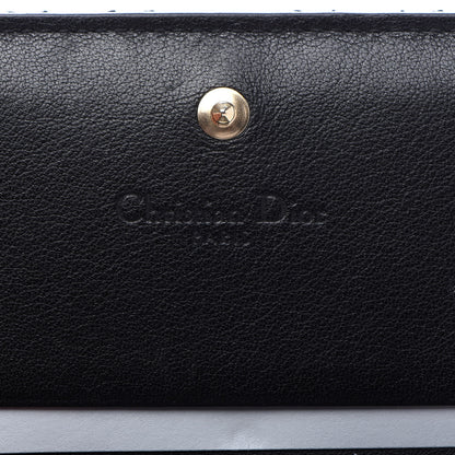 Christian Dior Patent Cannage Lady Dior Card Holder Black 8 of 10