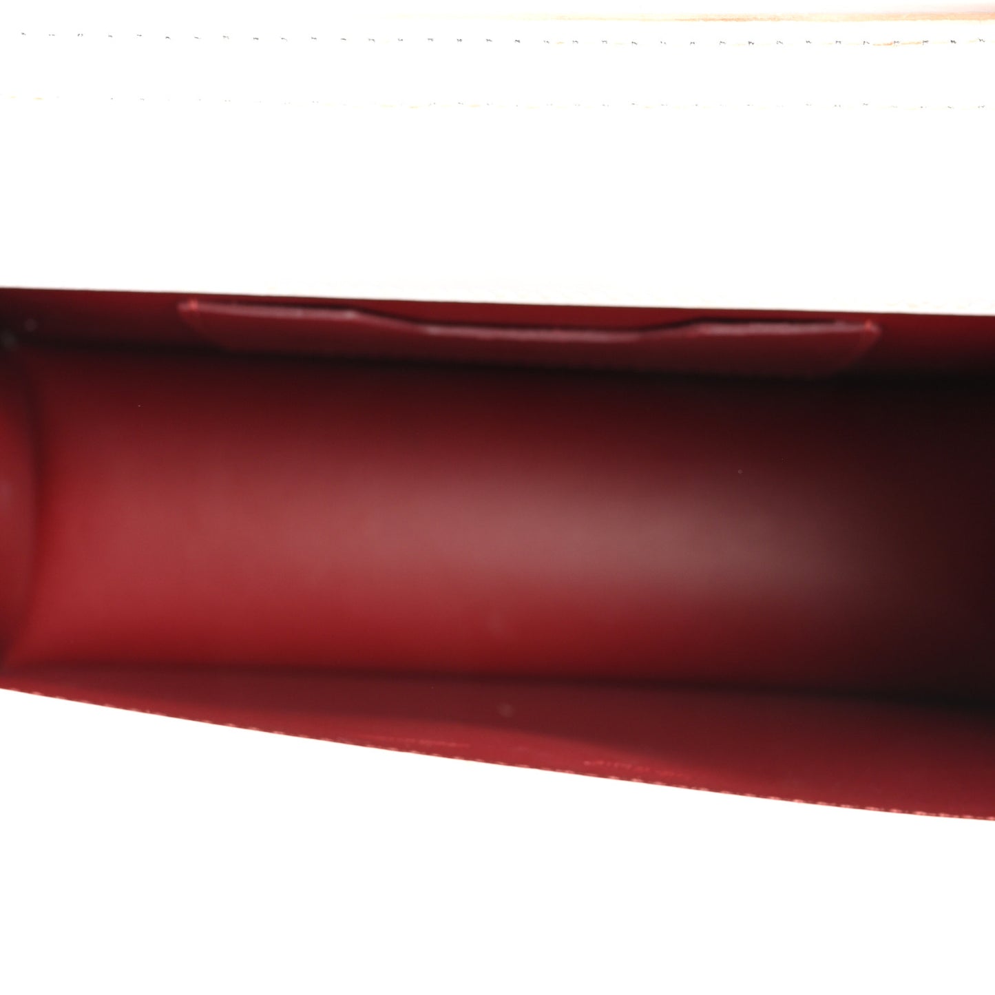 Calfskin Cash Jitney 1.0 Shoulder Bag White