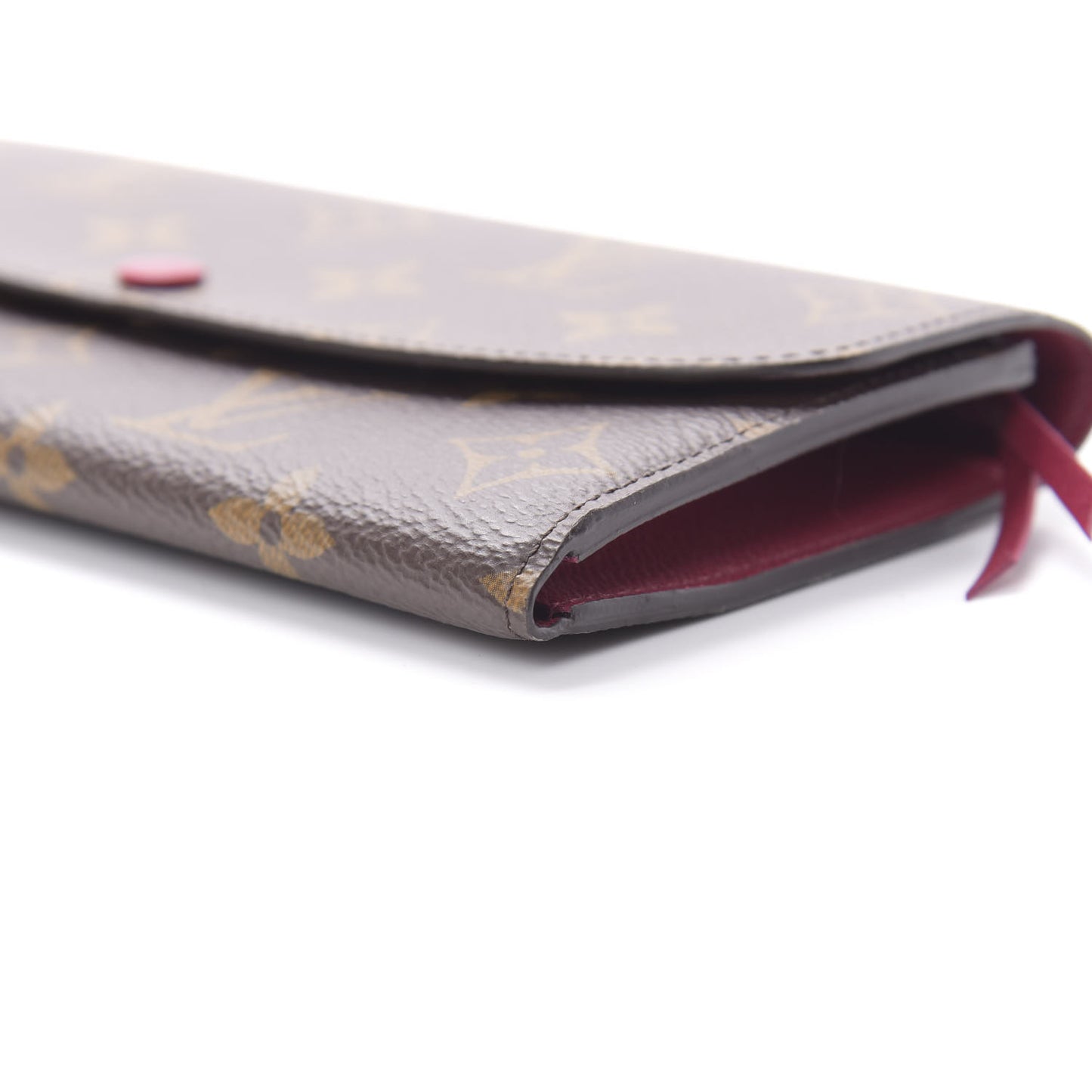 Monogram Emilie Wallet Red