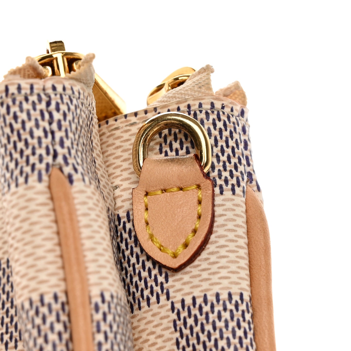 Damier Azur Double Zip Pochette