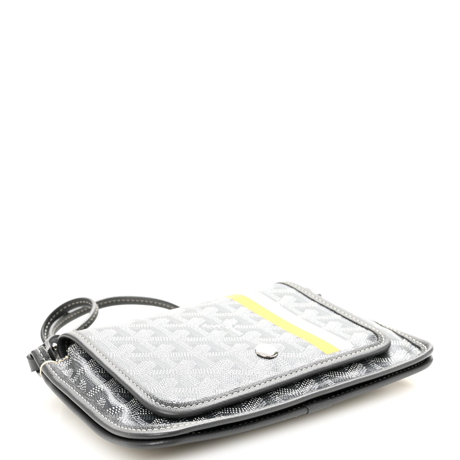 Goyard Goyardine Plumet Wallet Clutch Grey 5 of 12