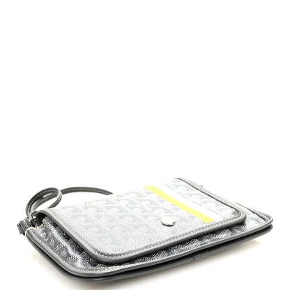 Goyard Goyardine Plumet Wallet Clutch Grey 5 of 12