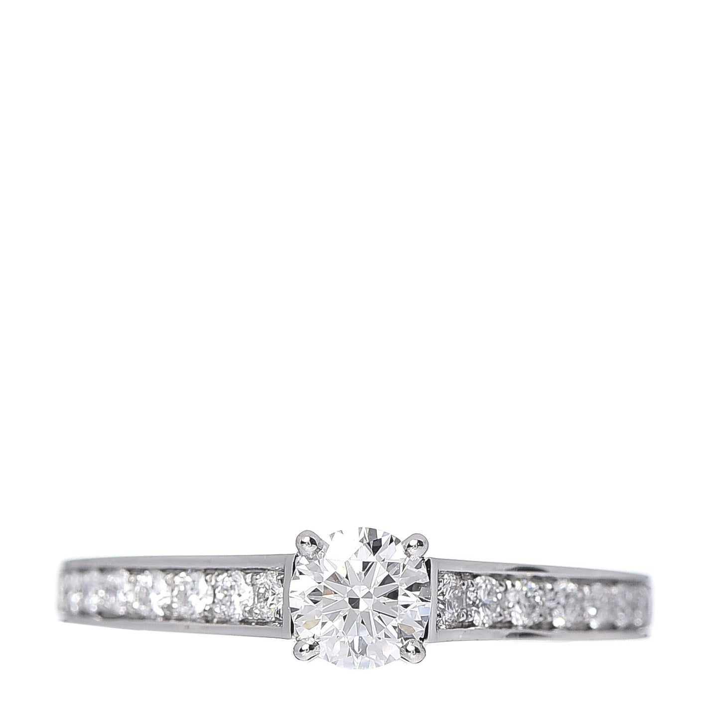 Platinum Diamond .35ct 1895 Solitaire Engagement Ring 52 6