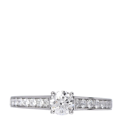 Cartier Platinum Diamond .35ct 1895 Solitaire Engagement Ring 52 6 1 of 6