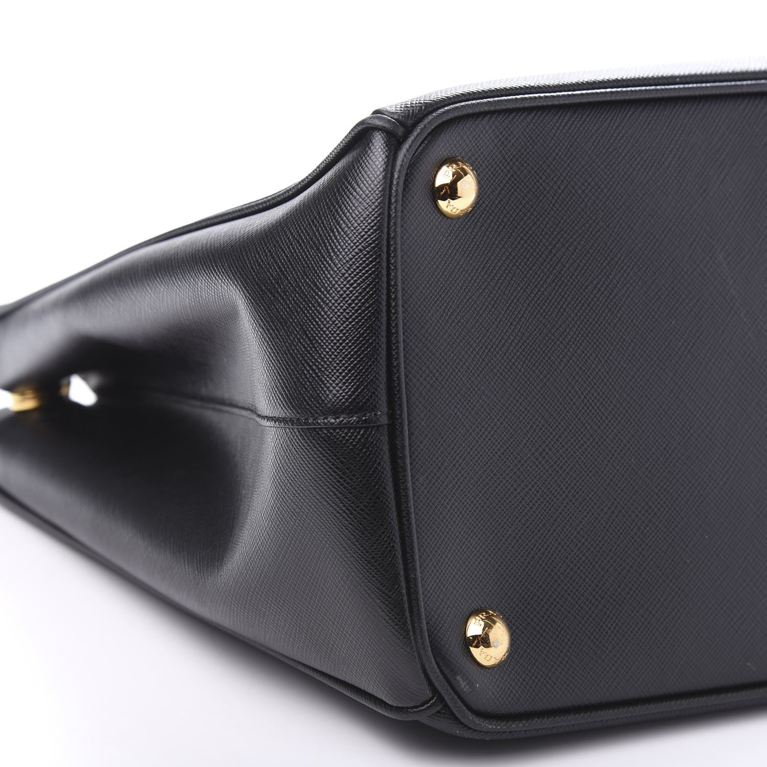 Prada Saffiano Medium Galleria Double Zip Tote Black 8 of 10