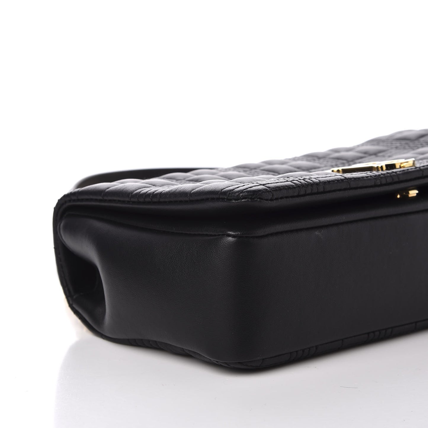 Lambskin Quilted Lola Bag Black