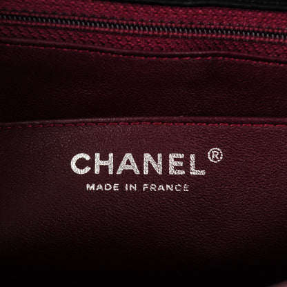 Chanel Lambskin Quilted Jumbo Single Flap Black 5 of 7