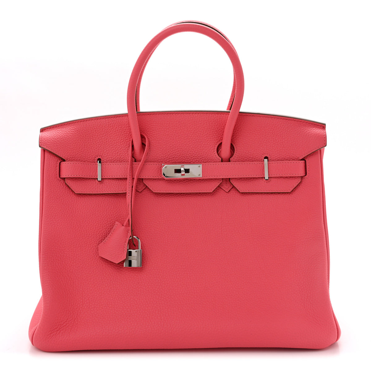 Hermes Togo Birkin 35 Rose Lipstick 1 of 14