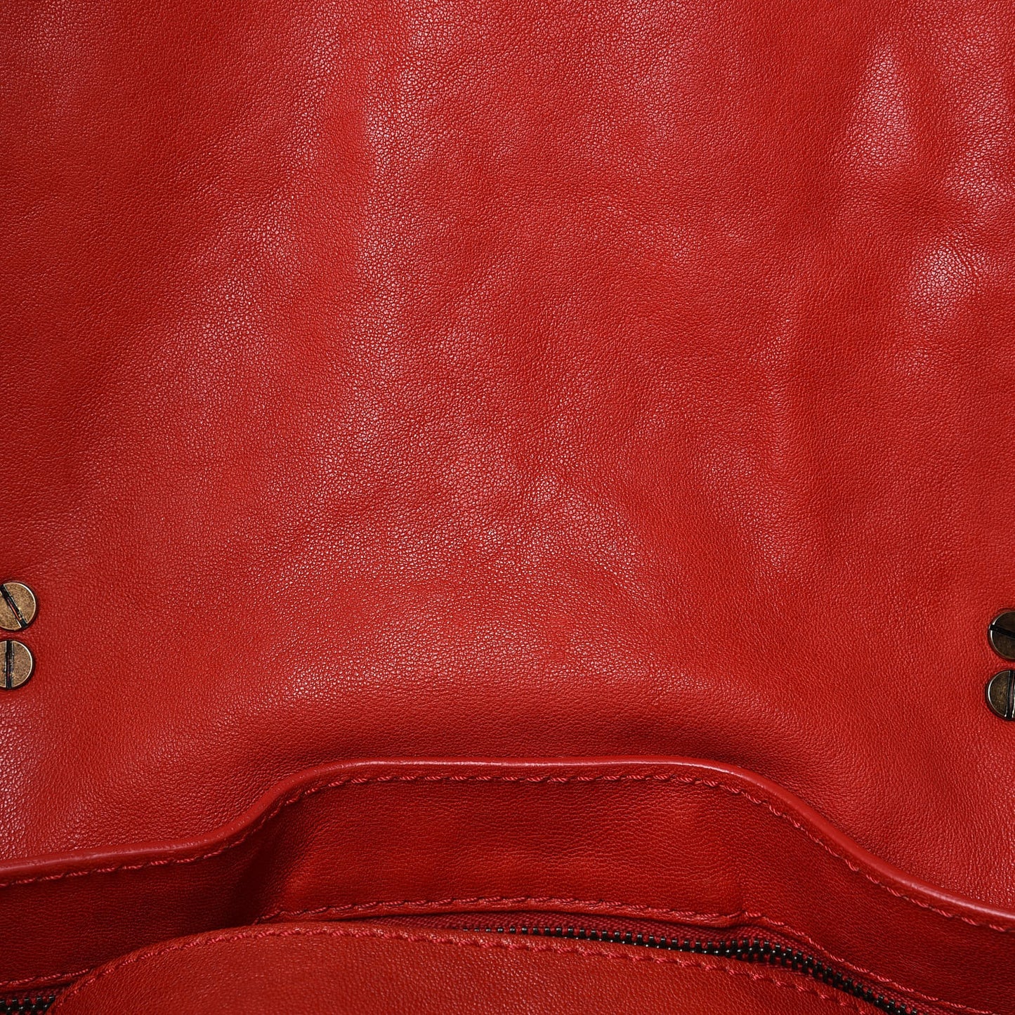 Lambskin PS1 Extra Large Satchel Lipstick Red