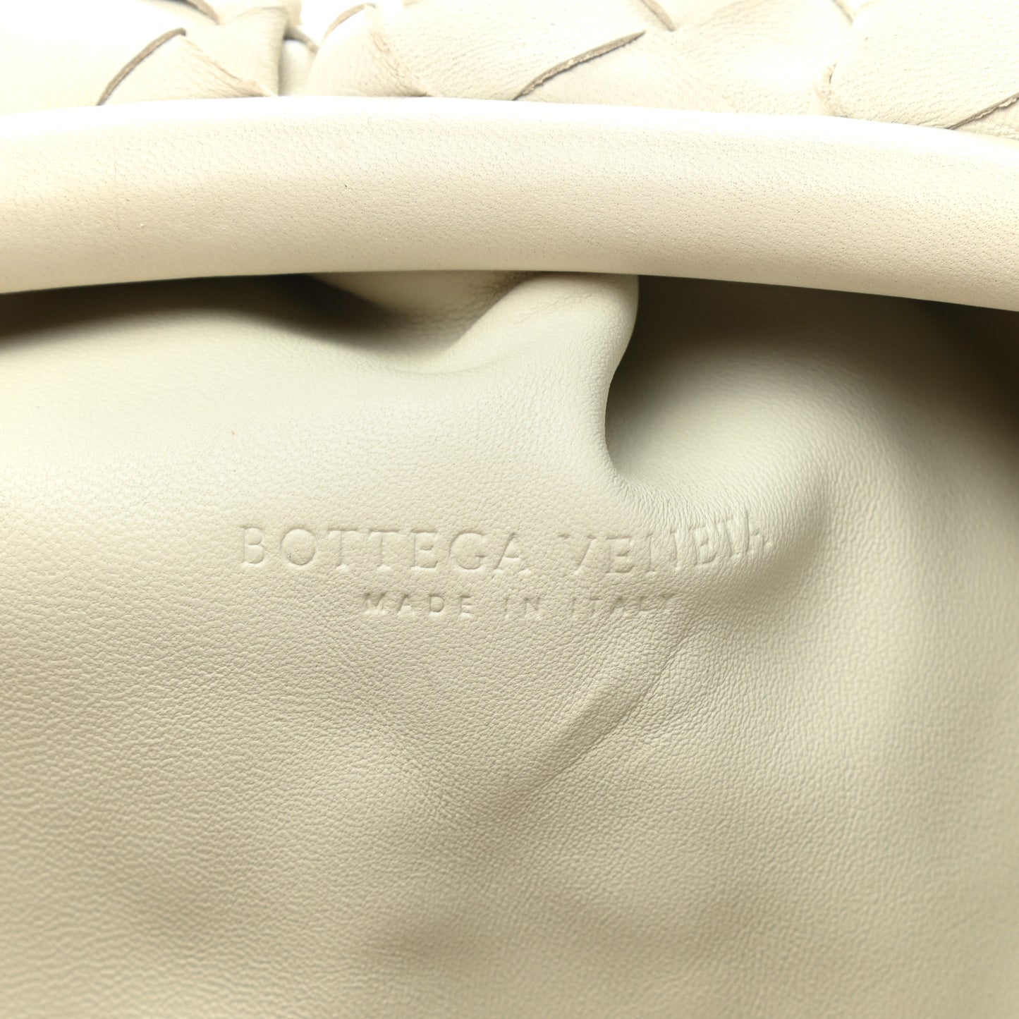 Nappa Maxi Intrecciato The Pouch Oversized Clutch Plaster