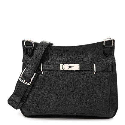 Hermes Taurillon Clemence Jypsiere 28 Black 1 of 10