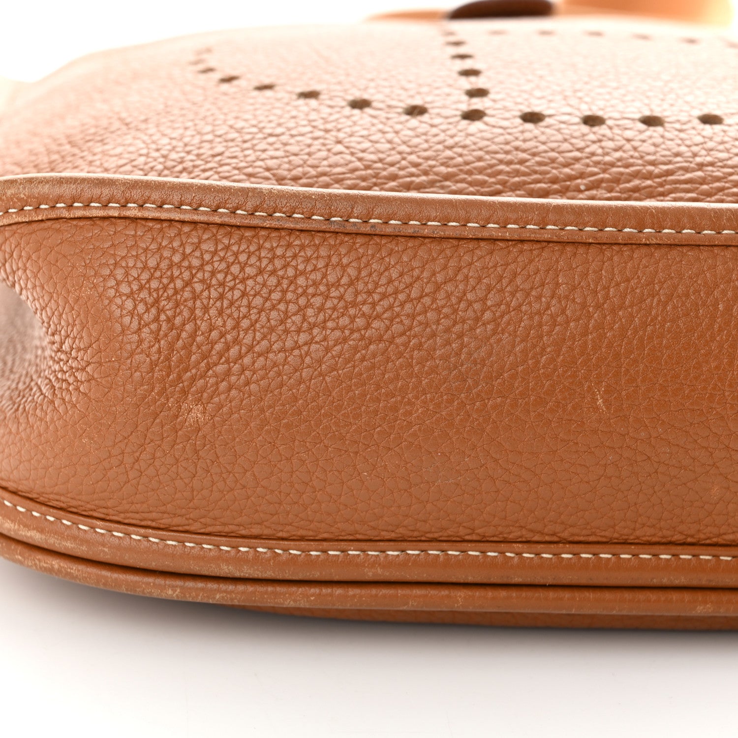 Hermes Taurillon Clemence Evelyne II PM Gold 11 of 13