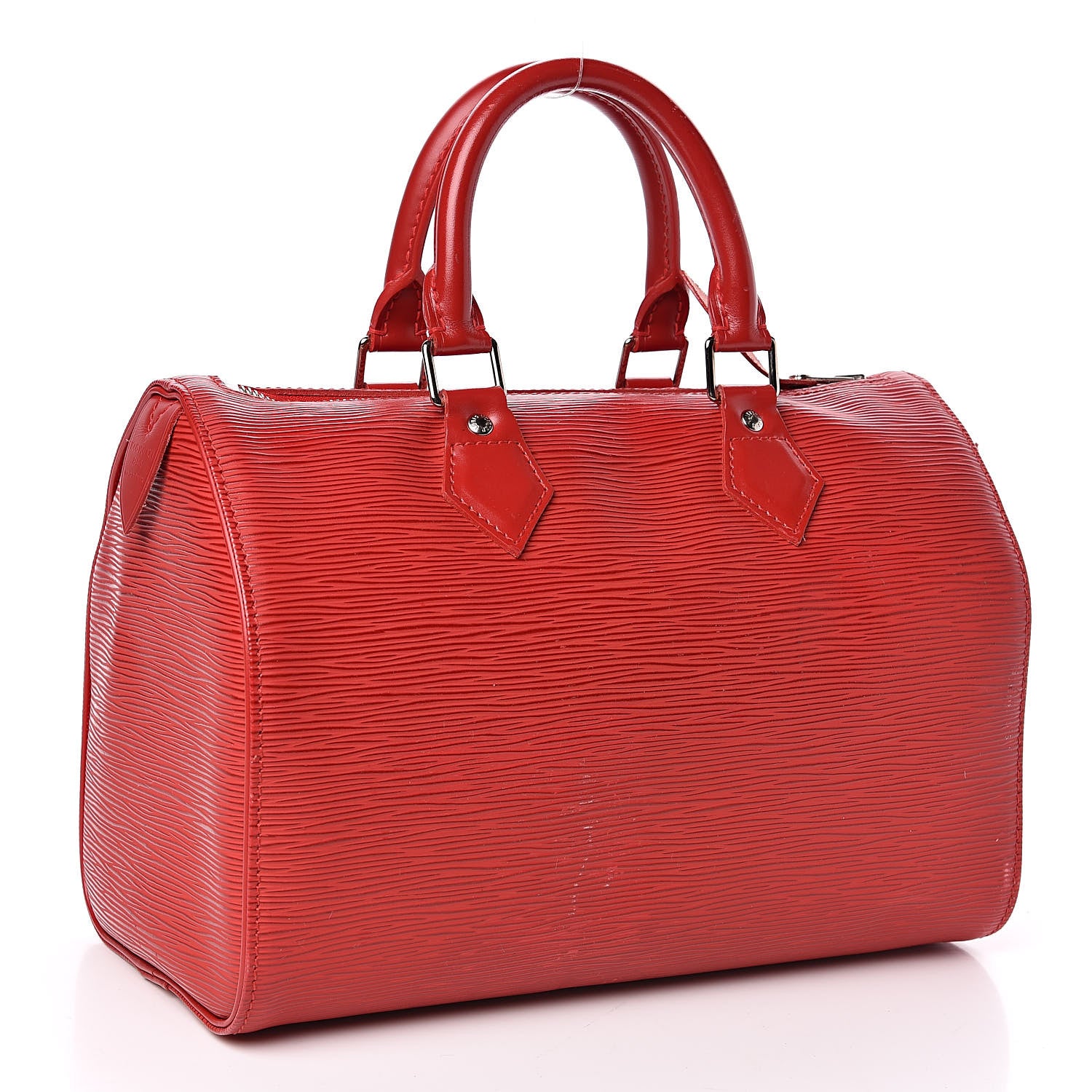 Louis Vuitton Epi Speedy 25 Rouge 3 of 12