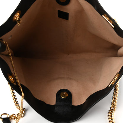 Gucci Calfskin Large Rajah Chain Tote Black 6 of 11