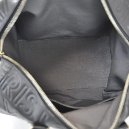Louis Vuitton Calfskin Embossed Speedy Cube 30 Black 10 of 12