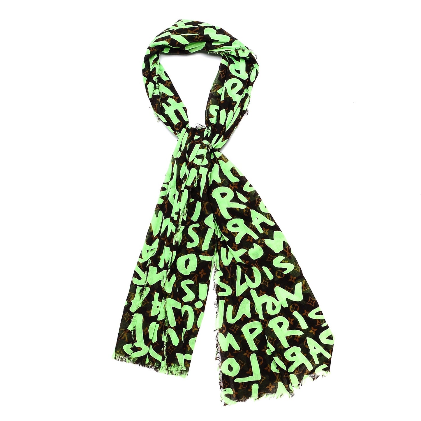 Cotton Graffiti Green
