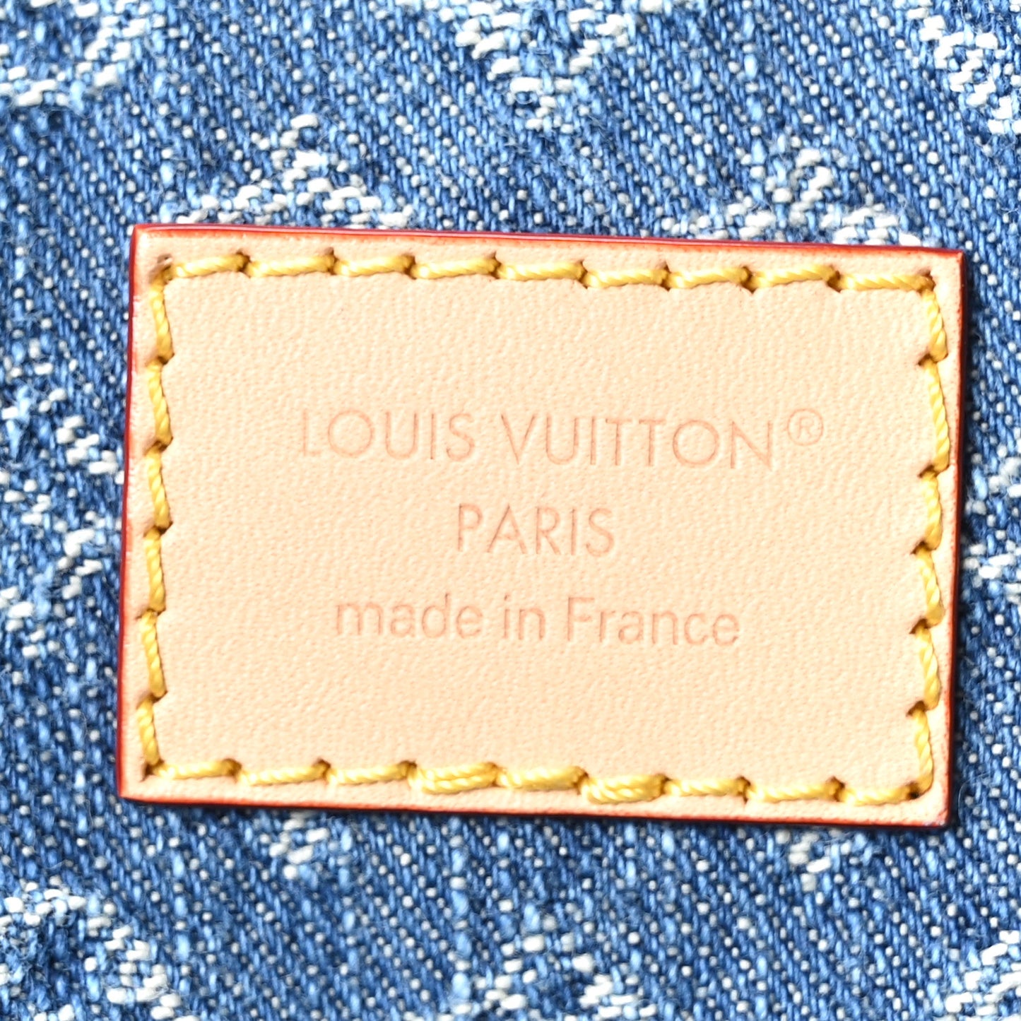 Denim Monogram Dauphine Soft GM Blue