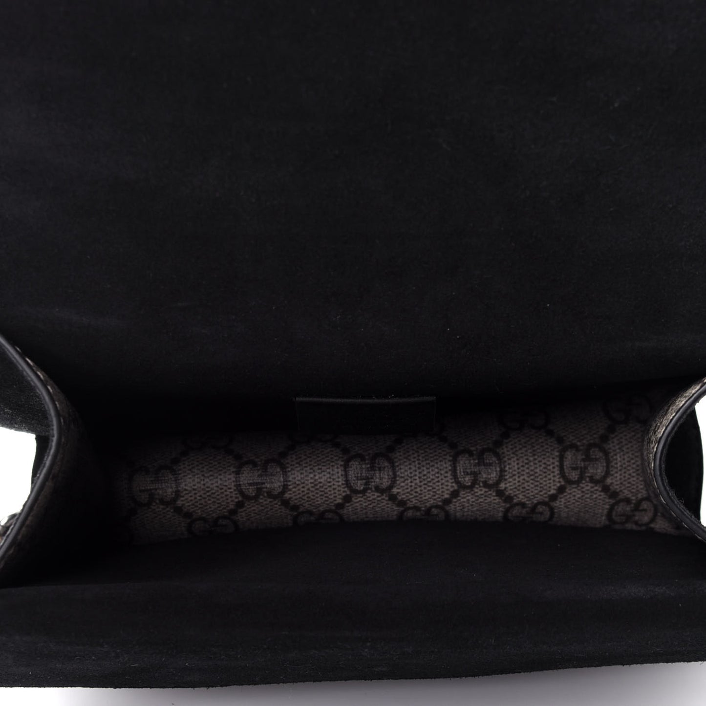 GG Supreme Monogram Mini Dionysus Shoulder Bag Black