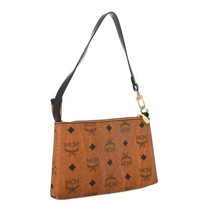 MCM Visetos Pouch Cognac 2 of 4
