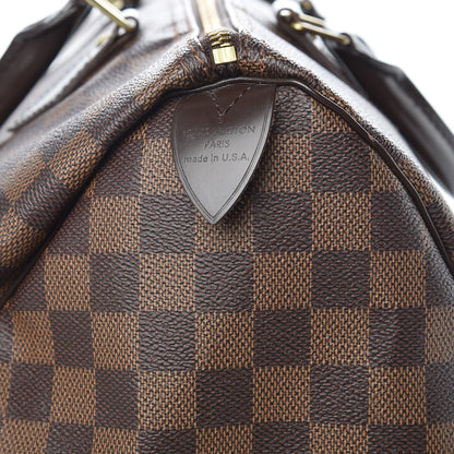 Louis Vuitton Damier Ebene Speedy 35 6 of 17
