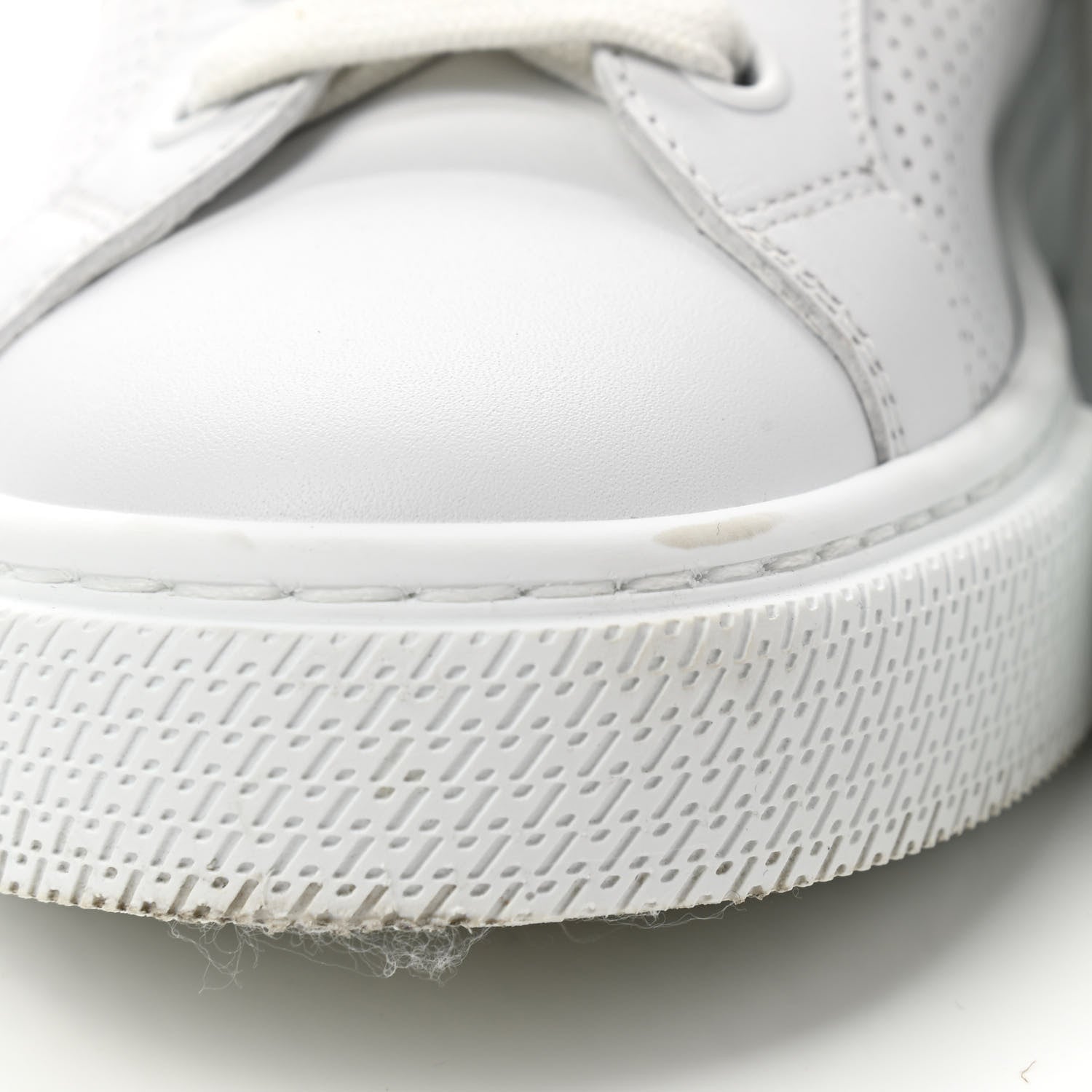 Hermes Calfskin Perforated Day Sneakers 36 White 12 of 12