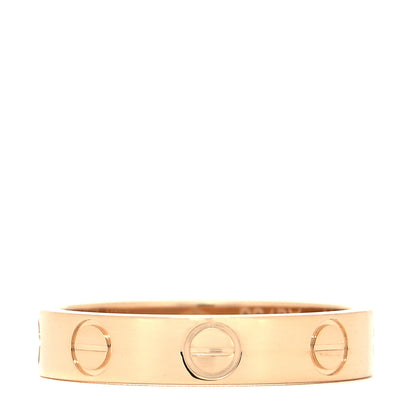 Cartier 18K Yellow Gold 3.5mm LOVE Wedding Band Ring 48 4.5 3 of 5