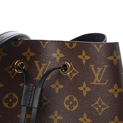 Louis Vuitton Monogram Neonoe MM Black 9 of 9