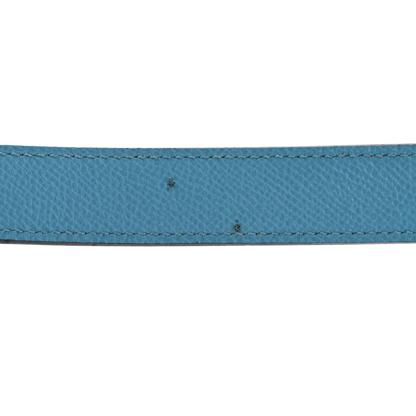 Epsom 25mm Hexagone Tressage Shoulder Strap Bleu De Nord Rouge De Coeur Gold