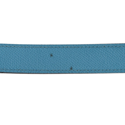 Hermes Epsom 25mm Hexagone Tressage Shoulder Strap Bleu De Nord Rouge De Coeur Gold 5 of 7