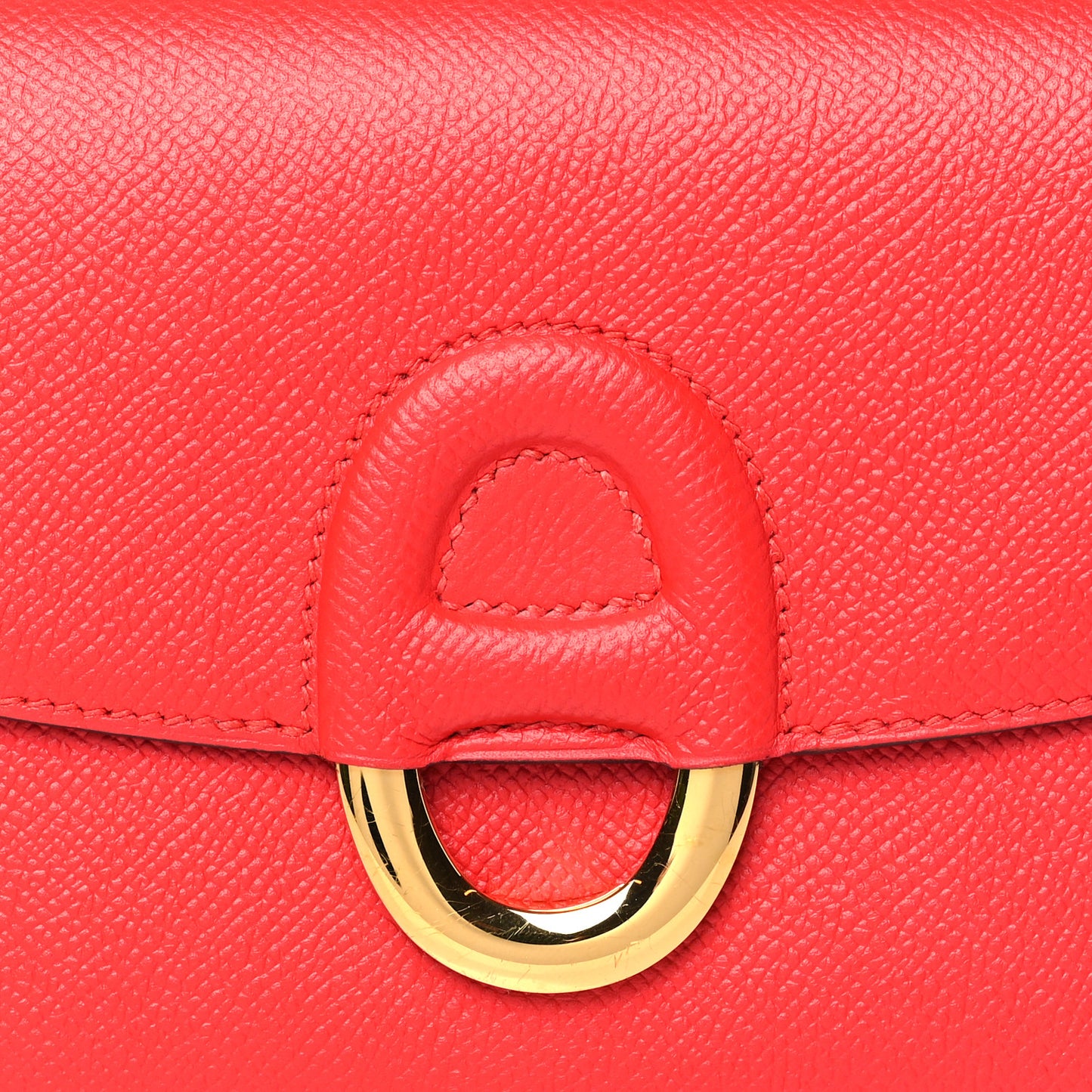 Epsom Cherche Midi Clutch Rouge Tomate