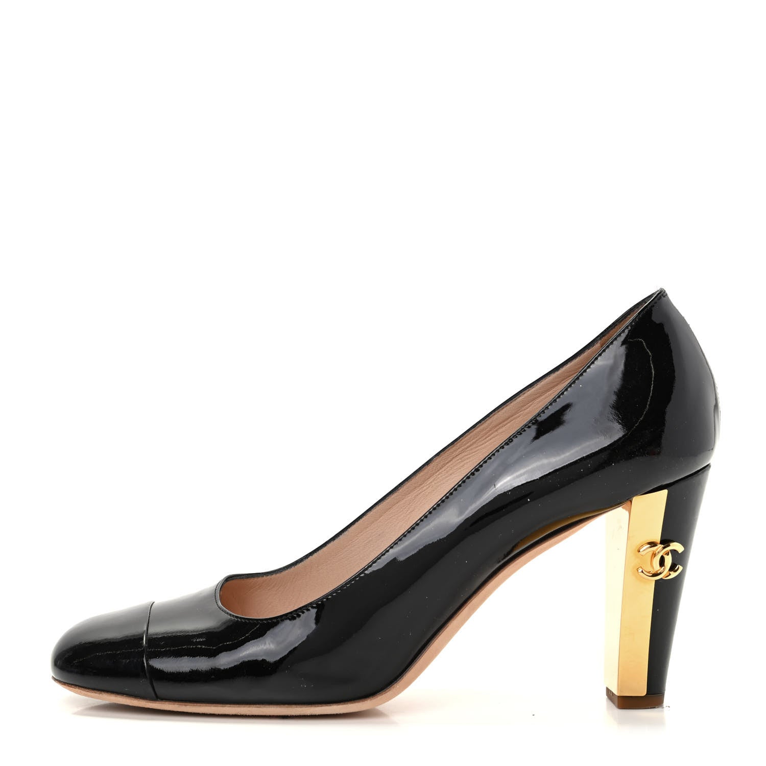 Chanel Patent CC Pumps 40 Black 1 of 11