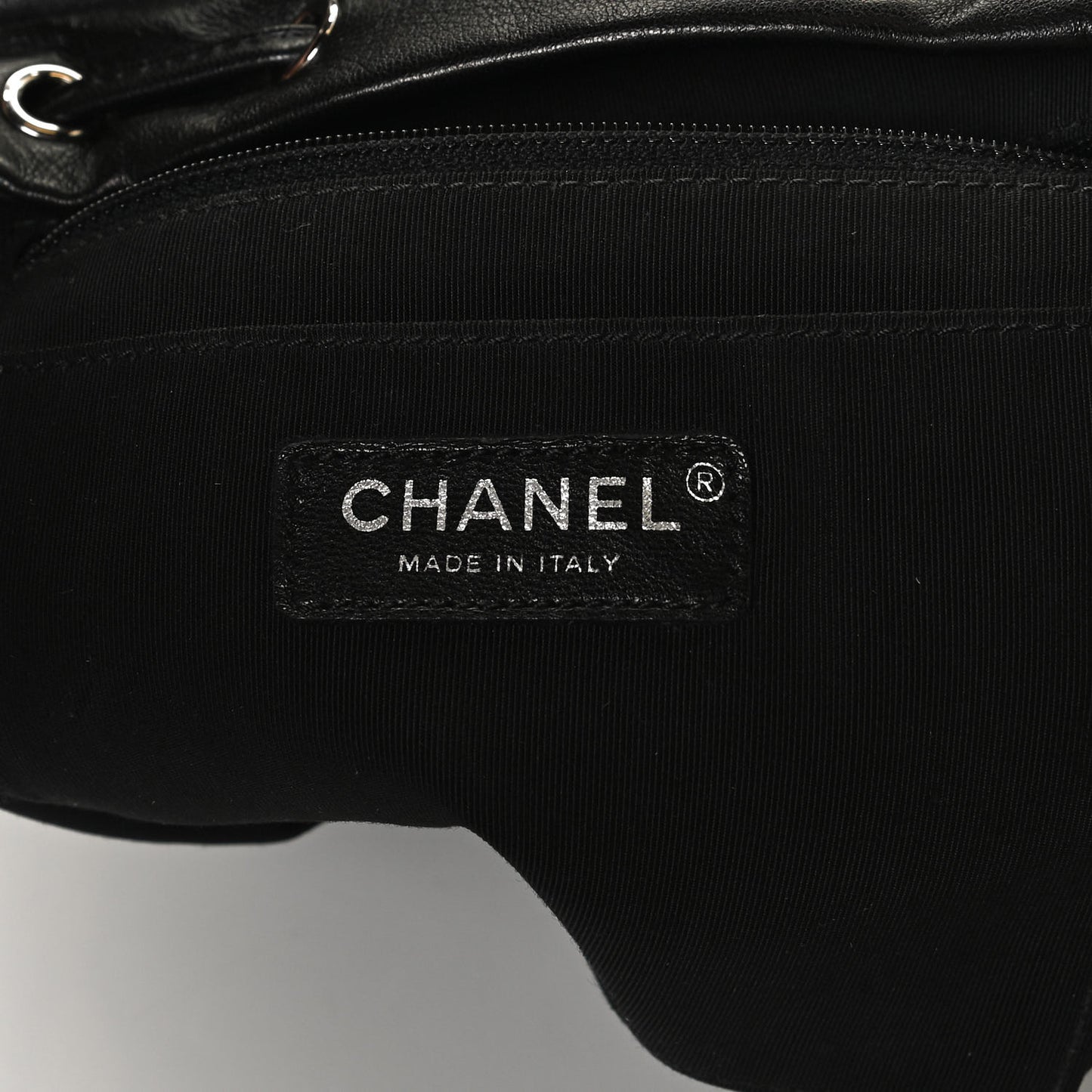 Calfskin Quilted Small Urban Spirit Backpack Black