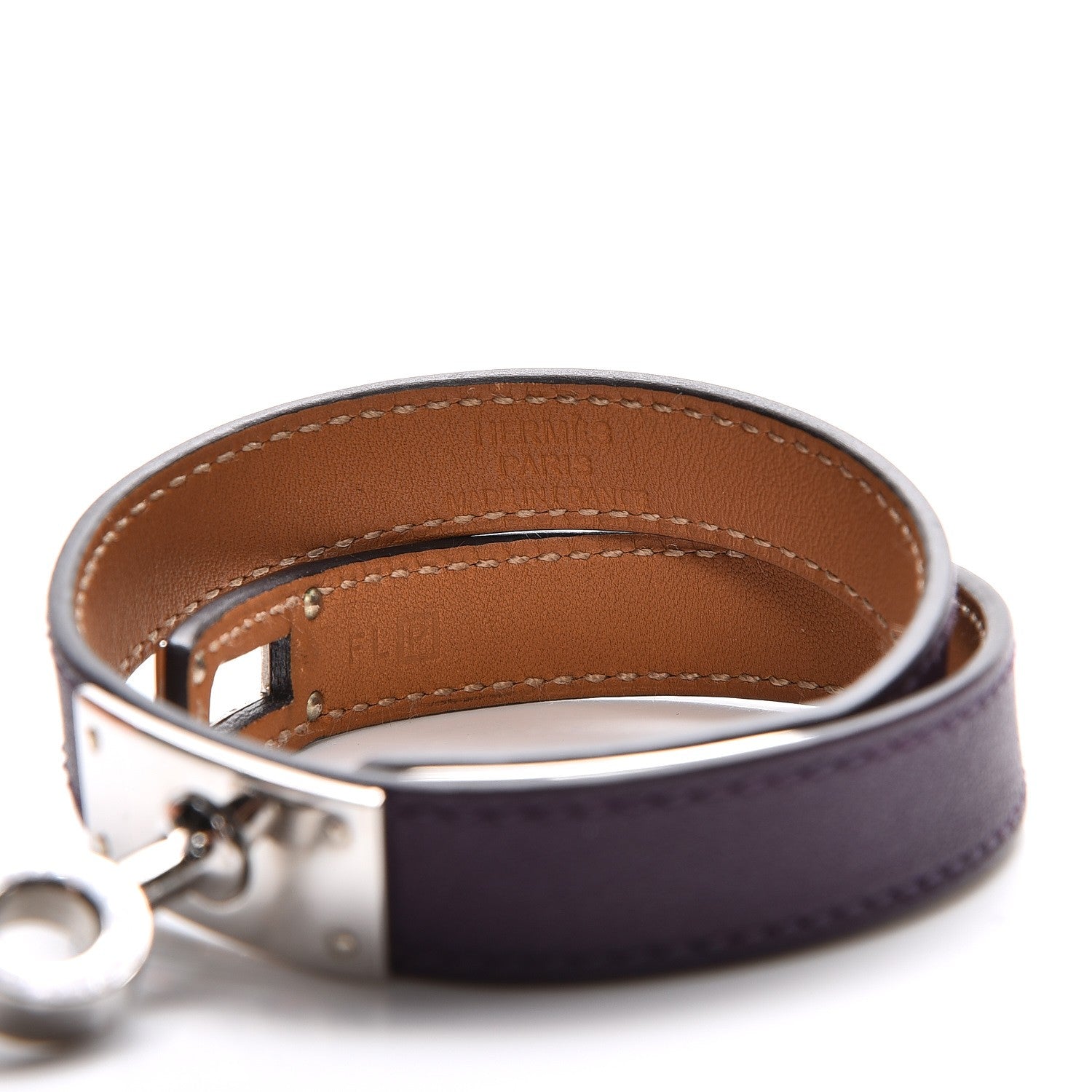 Hermes Swift Kelly Double Tour Bracelet XS Ultraviolet 6 of 7