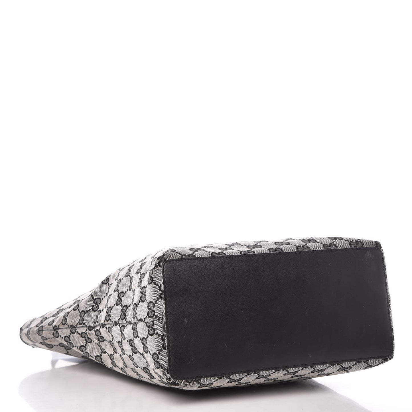 Monogram Large Bucket Tote Black