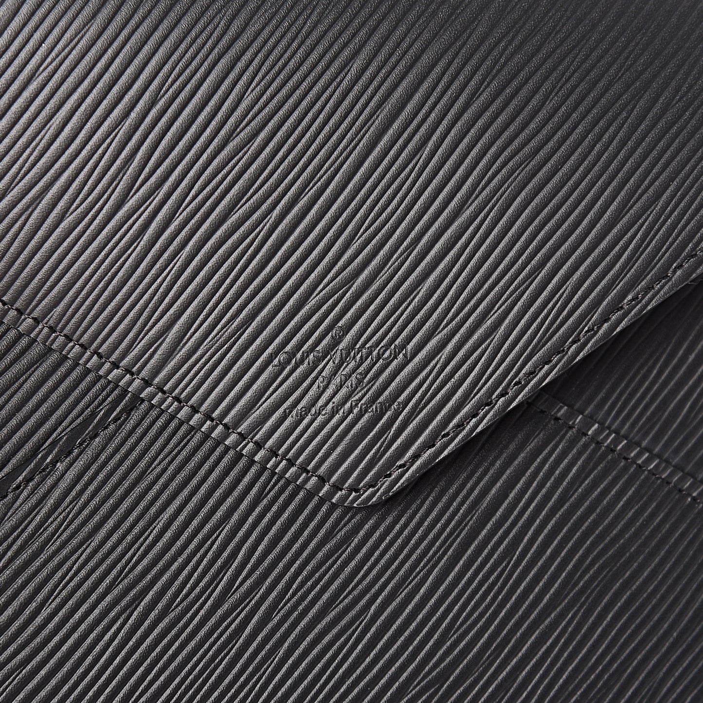 Epi Large Kirigami Pochette Insert Black