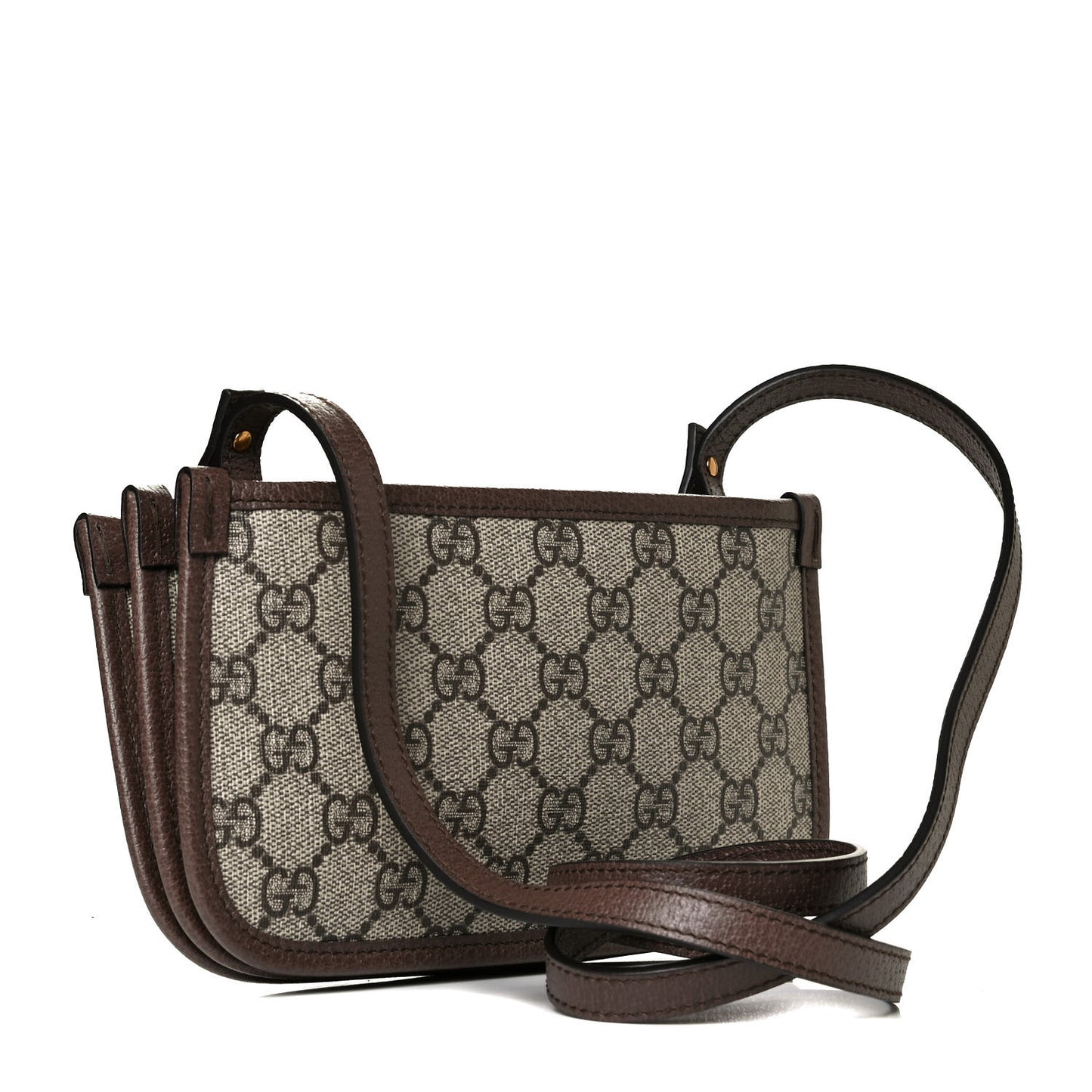 GG Supreme Monogram Web Ophidia Crossbody Beige New Acero