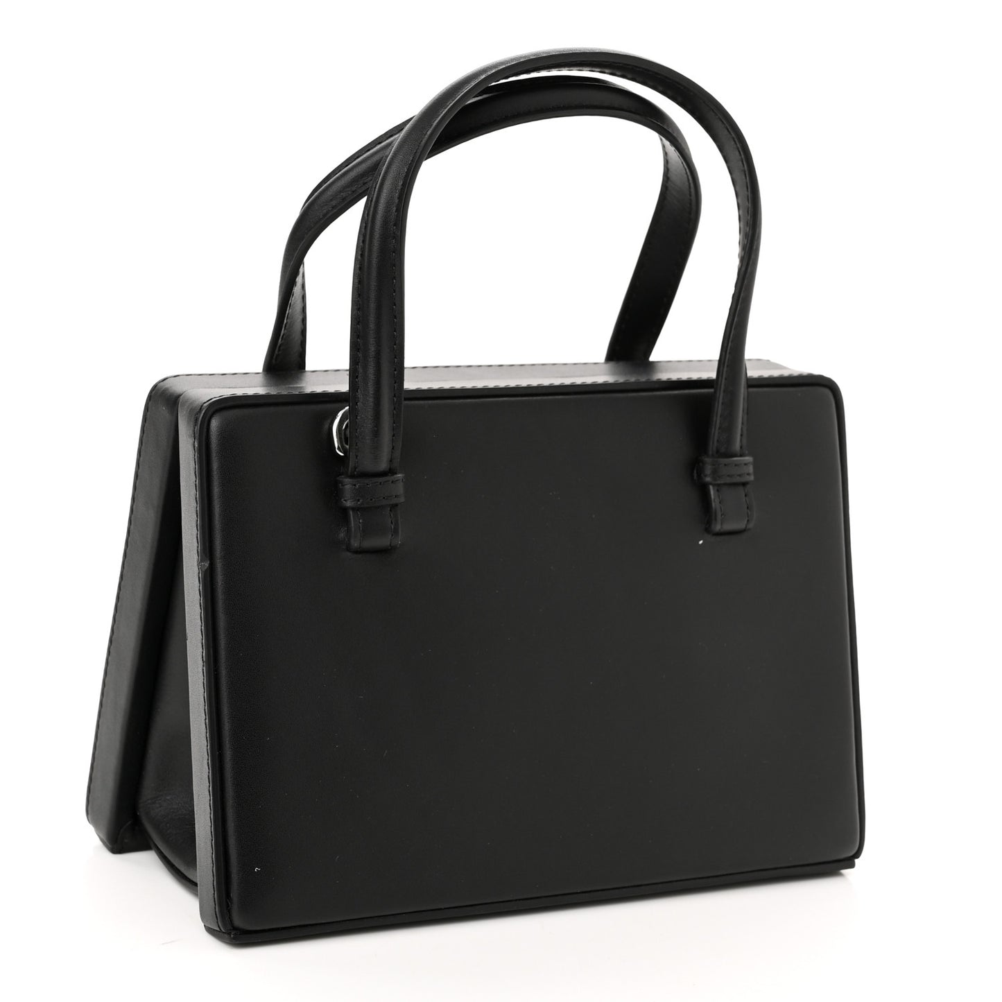 Calfskin Small Postal Bag Black