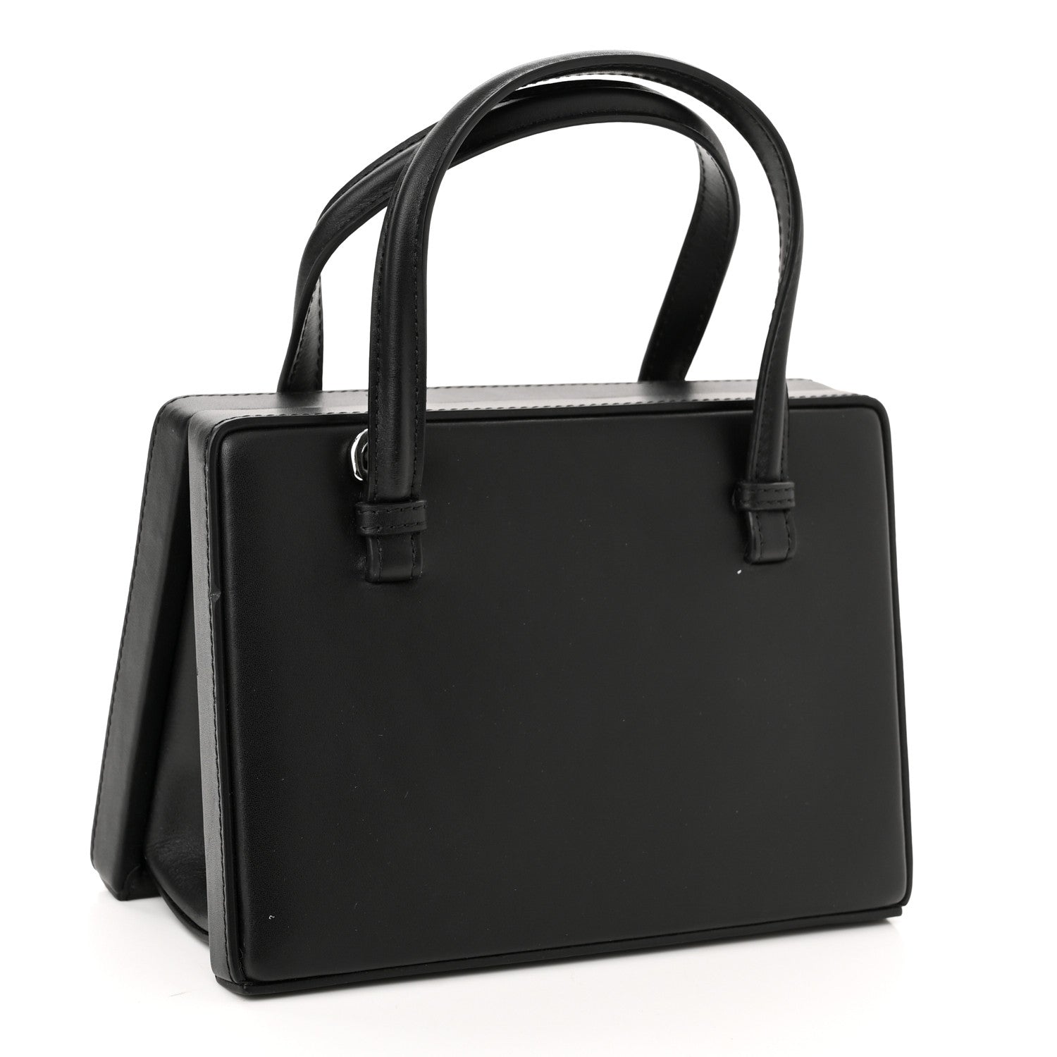 Loewe Calfskin Small Postal Bag Black 3 of 9