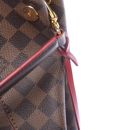 Louis Vuitton Damier Ebene Caissa Hobo Cherry 8 of 11
